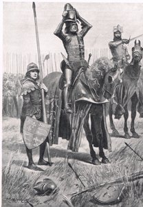 Allora disse Sir John Chandos Sire, Avanti, il giorno è vostro, illustrazione da 